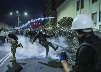 El fin de semana se movilizó otra vez la 'Gneración Z'/AFP