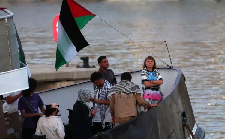 La flotilla fue interceptada cerca de Israel/AFP