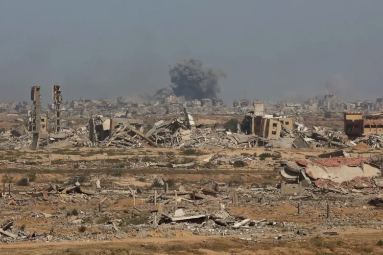 Los bombardeos en gaza continúan/AFP