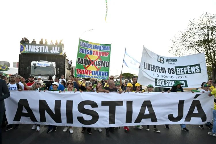 Los seguidores de Bolsonaro se movilizaron/AFP