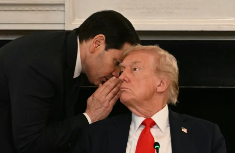 Marco Rubio le da la gran noticia a Trump/AFP