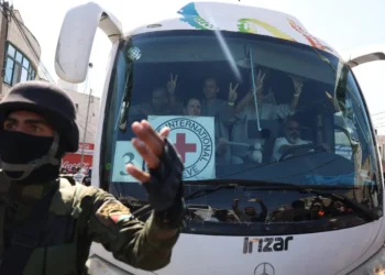 Hamás resguardó la llegada de los palestinos liberados/AFP