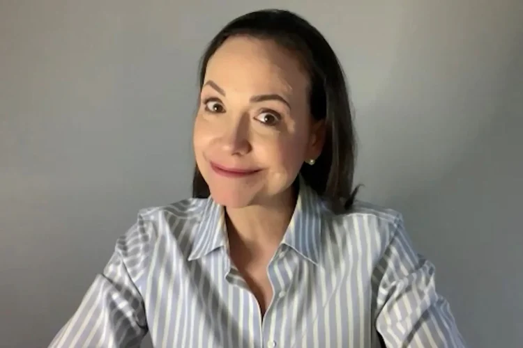 Corina Machado, premio Nobel de la Paz/AFP
