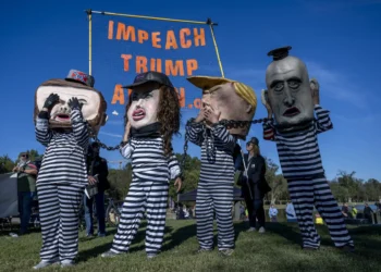 Los manifestantes rechazan las políticas de Donald Trump/AFP
