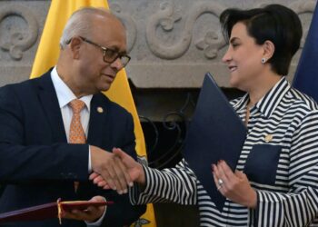 El acuerdo fue firmado en Quito/AFP