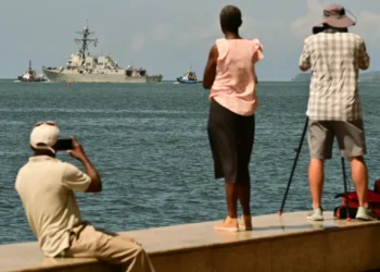 Estados Unidos desplegó buques de guerra en el Caribe/AFP