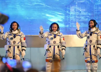 La misión espacial china/AFP