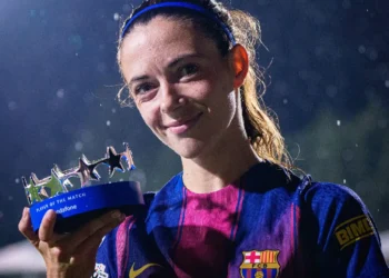 Aitana Bonmatí fue elegida la MVP del partido. (FOTO: FC Barcelona Femení)
