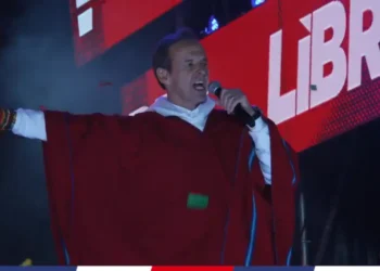 El candidato presidencial Jorge Tuto Quiroga.