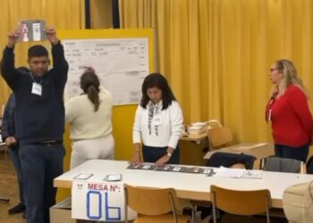 Conteo de votos (Captura: Informe Exclusivo)