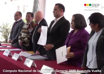 Vocales del Tribunal Supremo Electoral.