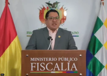 El fiscal general del Estado, Roger Mariaca.