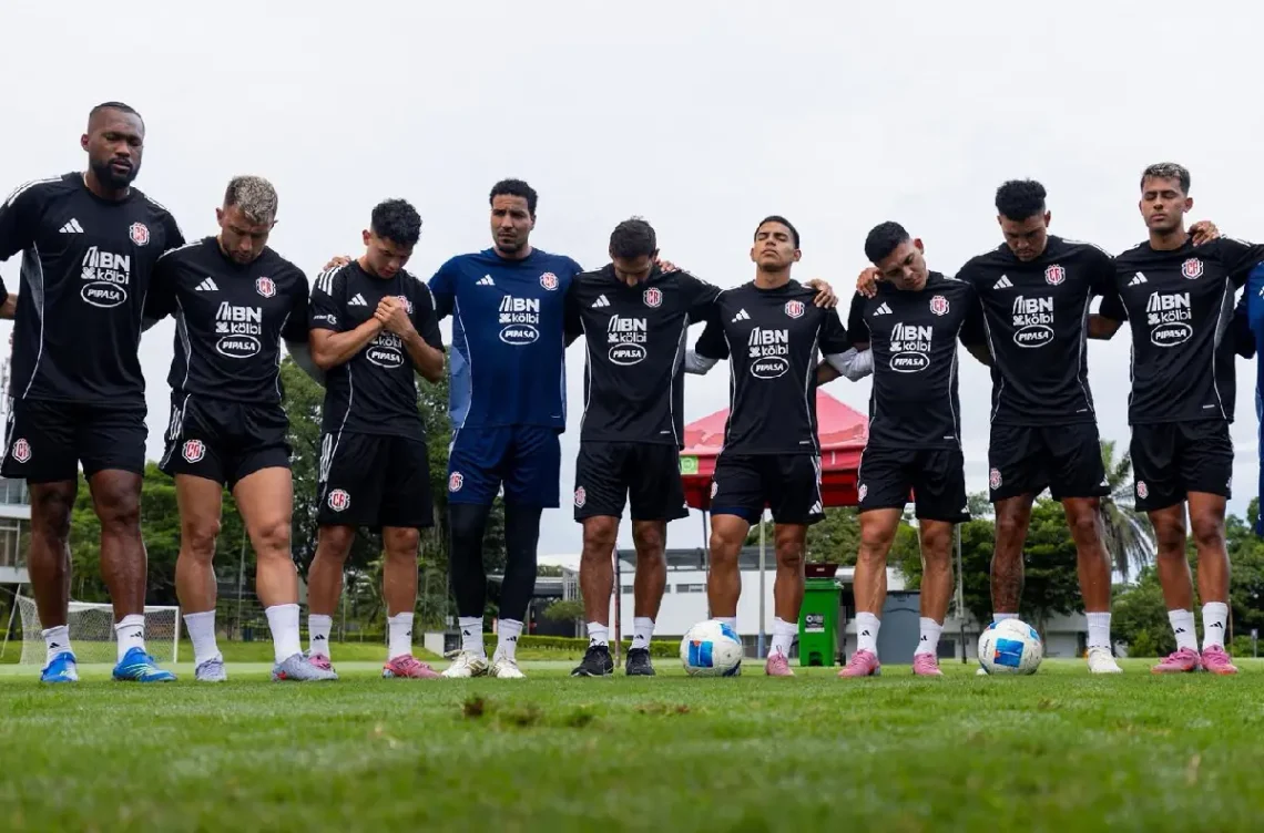 Costarrica en su preparación para las Eliminatorias de la Concacaf. (FOTO: Federación Costarricense de Fútbol)