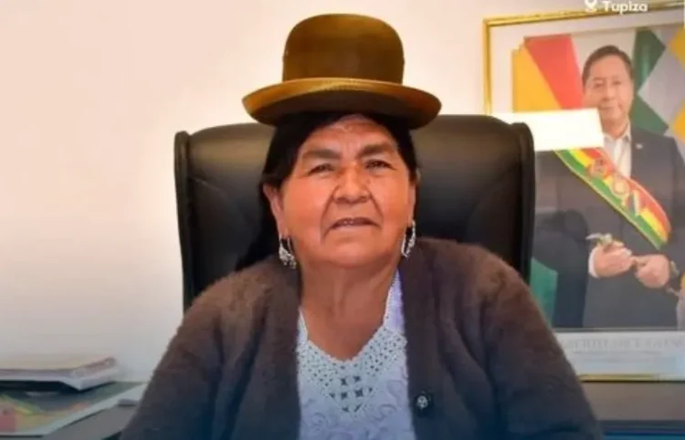 La diputada Celia Rivera, del MAS.
Foto: RRSS