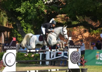 Foto de Santiago Rocha en competencia. (FOTO: Fernando Catalán)