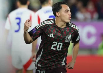 Hugo Camberos hizo un doblete en el pase a los cuartos de final del Mundial Sub-20. (FOTO: Selección Nacional de México)