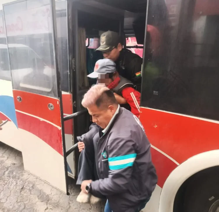Un hombre es la séptima víctima de dopaje dentro de un bus interdepartamental. FOTO: GAMLP