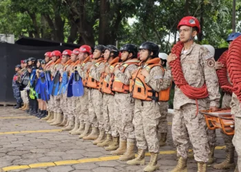 Personal militar se sumará a las tareas de prevención y atención. Foto: Viceministerio de Defensa Civil.