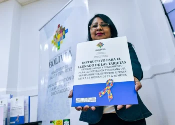 Las tarjetas serán implementadas en niños de hasta tres años. Foto: Ministerio de Salud.