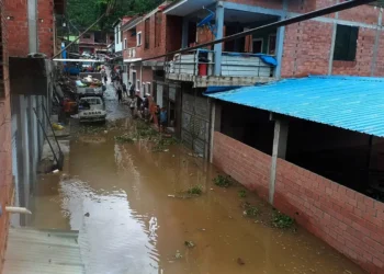 Una inundación ya se ha registrado en Tipuani. Foto: APG.