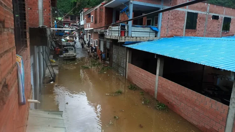 Una inundación ya se ha registrado en Tipuani. Foto: APG.