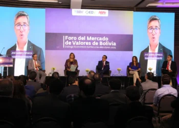 El foro contó con la participación de representantes del PDC y Libre. Foto: BBV.