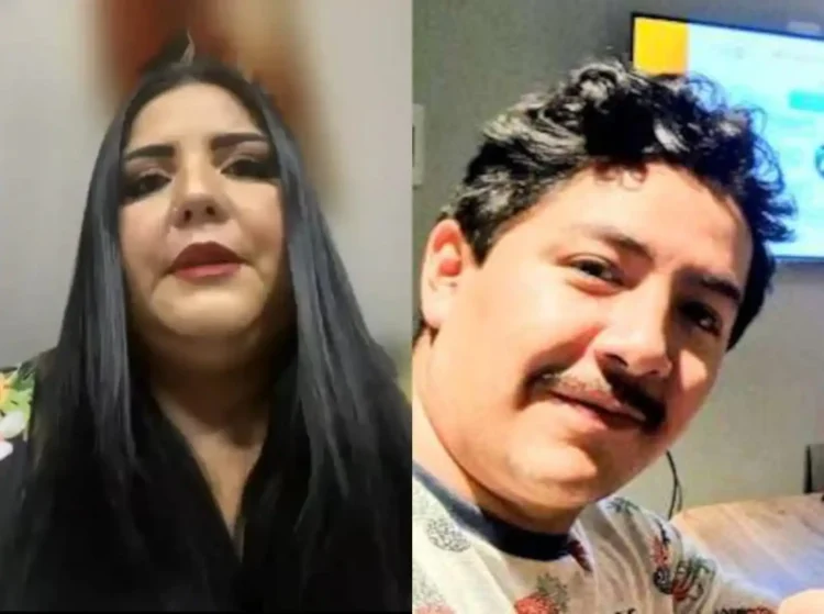 La fiscal Jessica Echeverría y Luis Marcelo Arce Mosqueira.