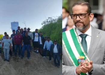 El bloqueo está situado en la ruta internacional 9, a la altura del Cruce Abapo–Charagua.