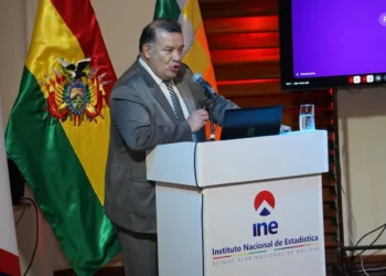 El director del INE, Humberto Arandia. Foto: APG.
