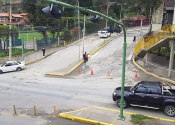 El inicio de la avenida Los Sargentos en la zona sur. Foto: AMUN.