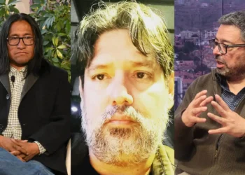 Carlos Macusaya, Gerson Rivero y Fernando Molina.
