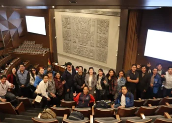 Miembros de la Federación Boliviana de Sordos (Febos). Foto: Defensoría del Pueblo.