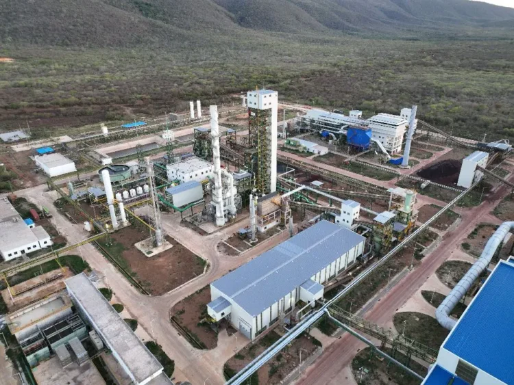 La Planta de Reducción Directa del Hierro (DRI), la última que faltaba. Foto: ESM.