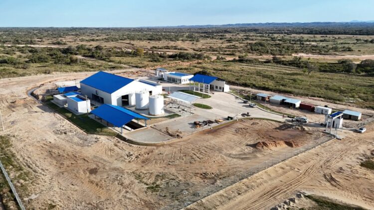 La planta que producirá biodiésel. Foto: Sedem.