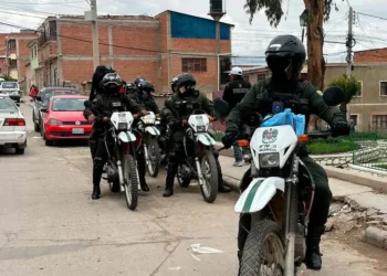 La Policía está movilizada en Potosí/RRSS