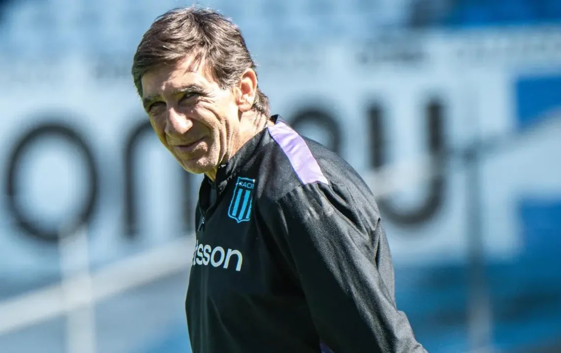 Gustavo Costas entrenador de Racing Club. (FOTO: Racing Club)
