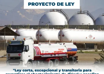 La ley busca aliviar la escasez de combustible. Foto: Cámara de Senadores.