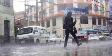El Senamhi pronostica lluvias y tormentas eléctricas para este fin de semana. FOTO: APG