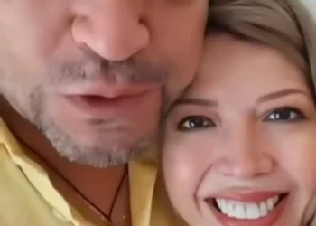 El exlaclade de La Paz Luis Revilla y su esposa Maricruz Ribera. FOTO: RRSS
