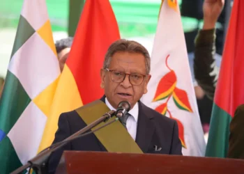 El ministro de Gobierno, Marco Antonio Oviedo.