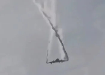 El avión cayó en picada/Captura de video