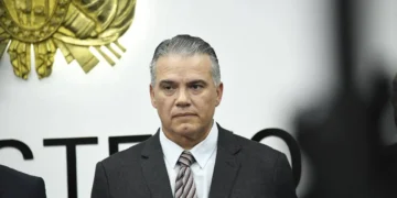 Ernesto Justiniano fue designado como viceministro de Sustancias Controladas. (Foto: Wara TV)