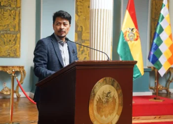 El ministro de Relaciones Exteriores, Fernando Aramayo. (Foto: Cancillería)
