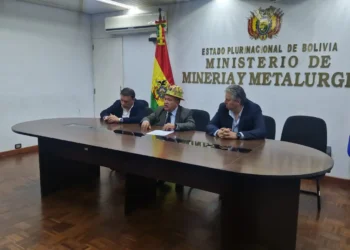 El ministro de Minería y Metalurgia, Marco Calderón. (RRSS)
