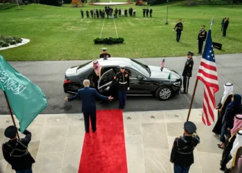Trump recibió en la Casa Blanca al príncipe heredero/Casa Blanca