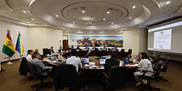 Gabinete ministerial del presidente Rodrigo Paz.