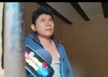 El autor confeso del feminicidio de Tanya. FOTO: Captura Red Yungas