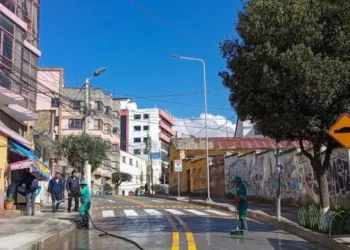 La población podrá usar nuevamente la calle Abdón Saavedra. Foto: SMIP.