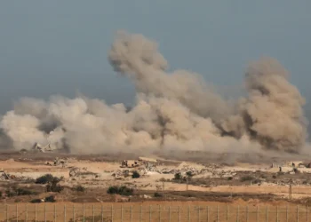 Israel bombardeó durante varias horas Gaza/AFP