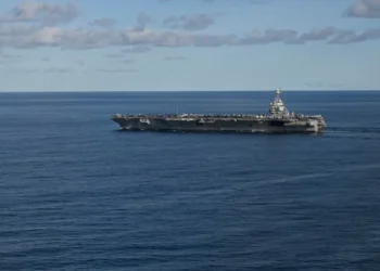 El arribo del USS Gerald Ford marca una nueva fase del desplazamiento/AFP